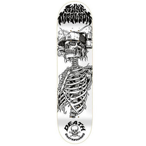 Death Skateboards Mark Nicolson Beer Helmet Skateboard Deck 8.5"