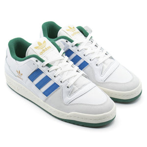 Adidas Skateboarding Forum 84 Low ADV Cloud White/Blue Bird/Collegiate Green Shoes