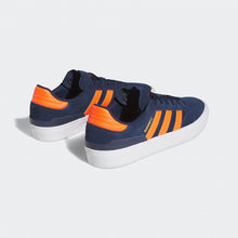 Adidas Skateboarding Busenitz Vulc II Collegiate Navy/Imperial Orange/Gold Metallic Shoes