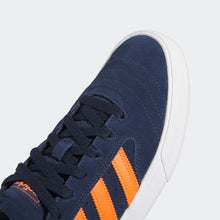 Adidas Skateboarding Busenitz Vulc II Collegiate Navy/Imperial Orange/Gold Metallic Shoes