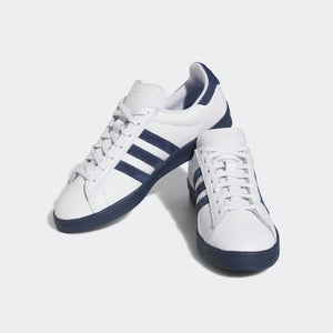 Adidas Skateboarding Campus ADV's Cloud White/Collegiate Navy/Blue Bird Shoes