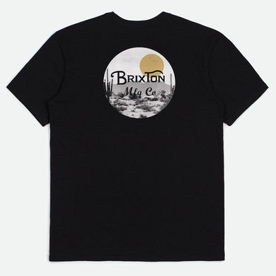 Brixton Wheeler II Tailored S/S Standard T-Shirt Black/Blonde