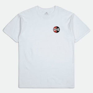 Brixton Patron Tailored S/S Standard T-Shirt White