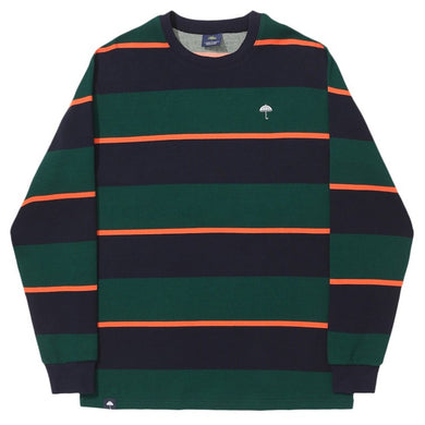 Helas Band L/S T-Shirt Navy/Green