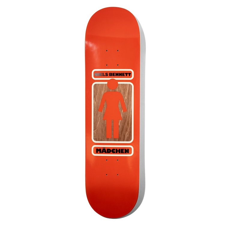 Girl Skateboards Niels Bennett 93 Til Skateboard Deck 8.25