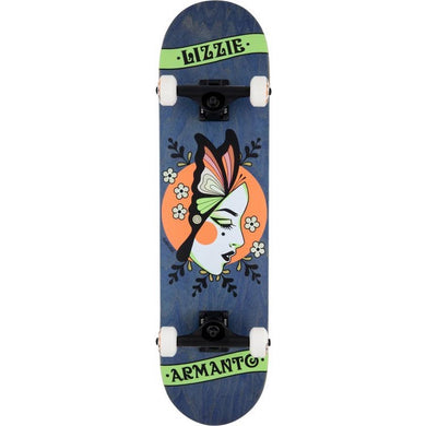 Birdhouse Skateboards Stage 3 Armanto Butterfly Blue Complete Skateboard 8.25