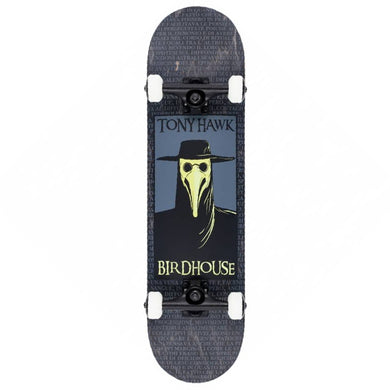 Birdhouse Skateboards Stage 3 Plague Doctor Black Complete Skateboard 8