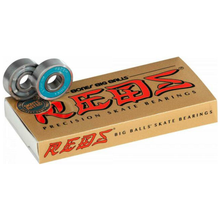 Bones Big Balls Reds Bearings (Pack of 8)