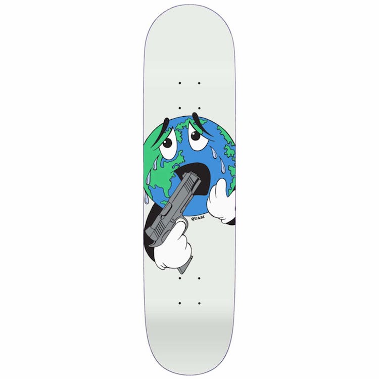 Quasi World 1 Skateboard Deck 8.375