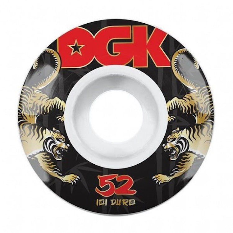 DGK Skateboards Strength Skateboard Wheels 101a 52mm