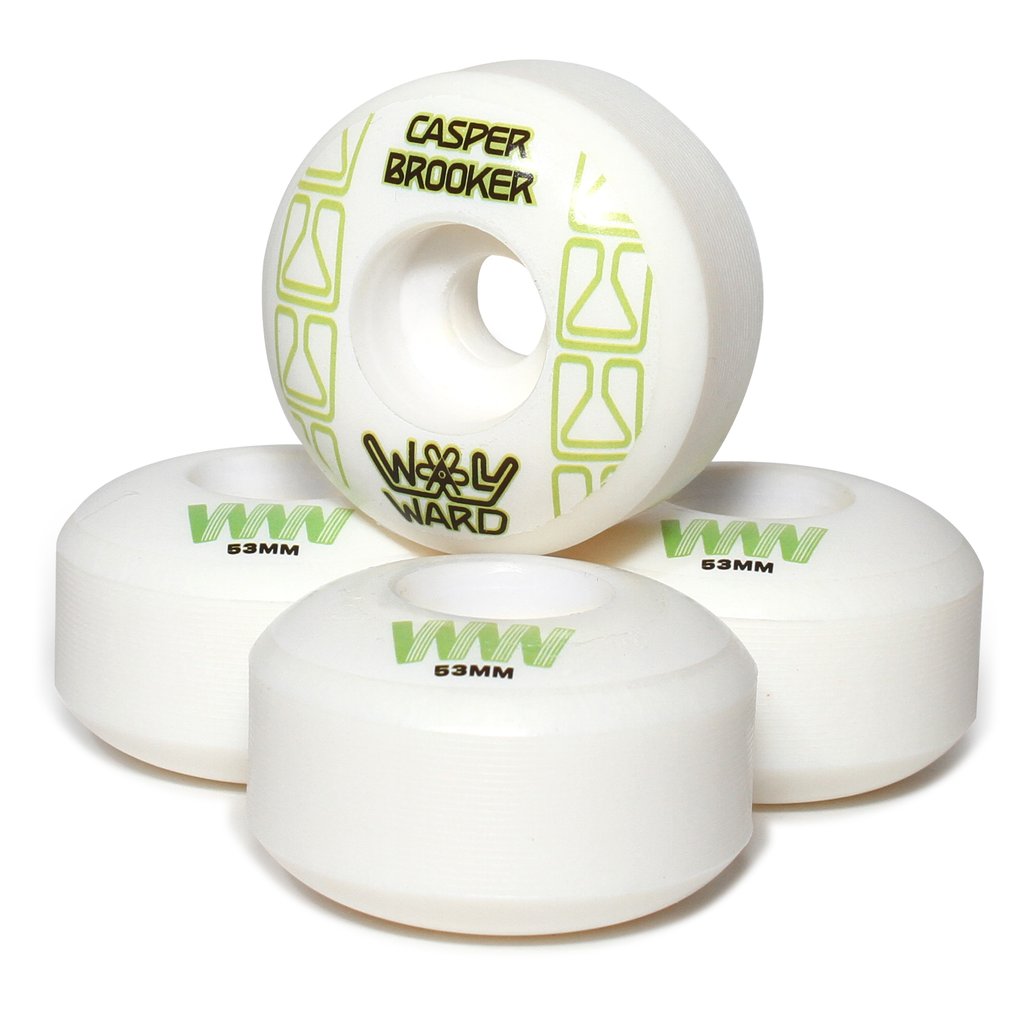 Wayward Wheels Pro Formula Casper Brooker Funnel Cut Skateboard Wheels 101a 53mm