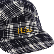 Helas Checkered Strapback Cap Black