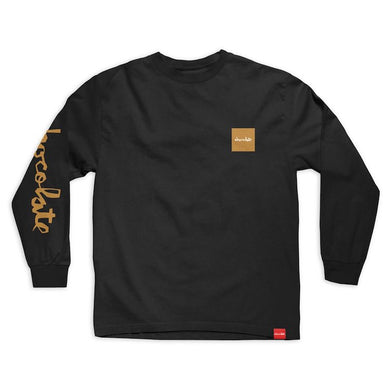 Chocolate Skateboards Chunk Mono L/S T-Shirt Black