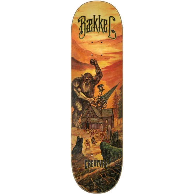 Creature Skateboards Baekkel Decimate Skateboard Deck 8.6