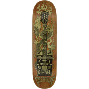 Creature Skateboards Kimbel Gas Can Flame Skateboard Deck 9"