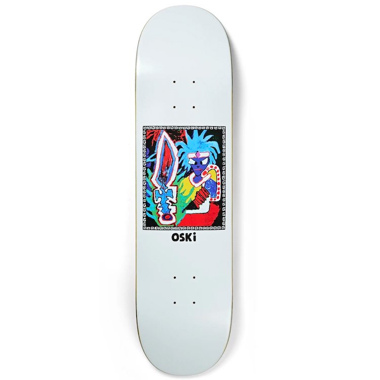 Polar Skate Co Oskar Rozenberg Tribal Chief Skateboard Deck 8