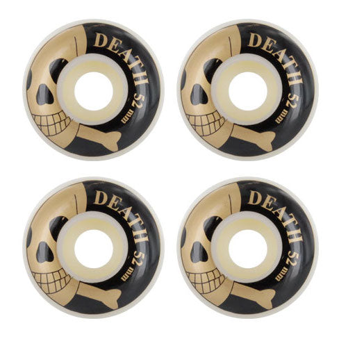 Death Skateboards OG Skull Skateboard Wheels 101a 52mm