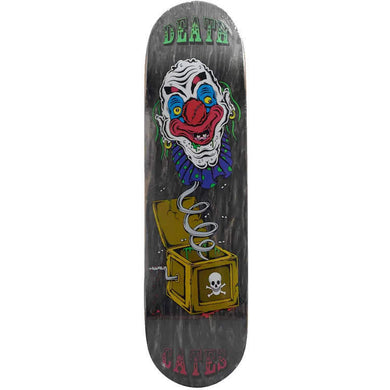 Death Skateboards Dan Cates Jack In The Box Skateboard Deck 8.5