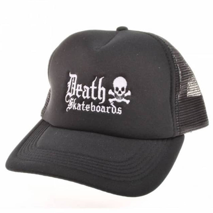 Death Skateboards Old English Mesh Cap Black