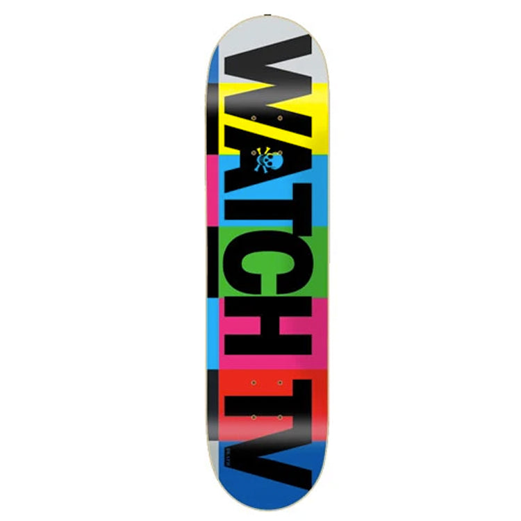 Death Skateboards Watch TV Skateboard Deck 8.5