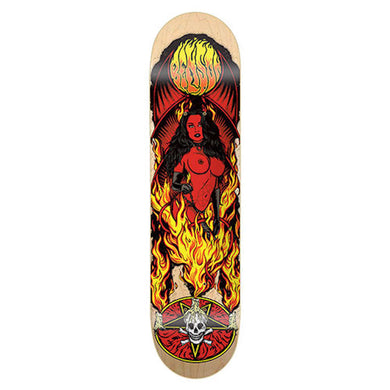 Death Skateboards Benson Devil Woman 2 Skateboard Deck 8.75