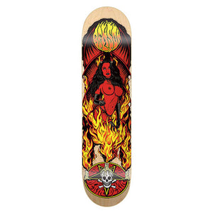 Death Skateboards Benson Devil Woman 2 Skateboard Deck 8.75"