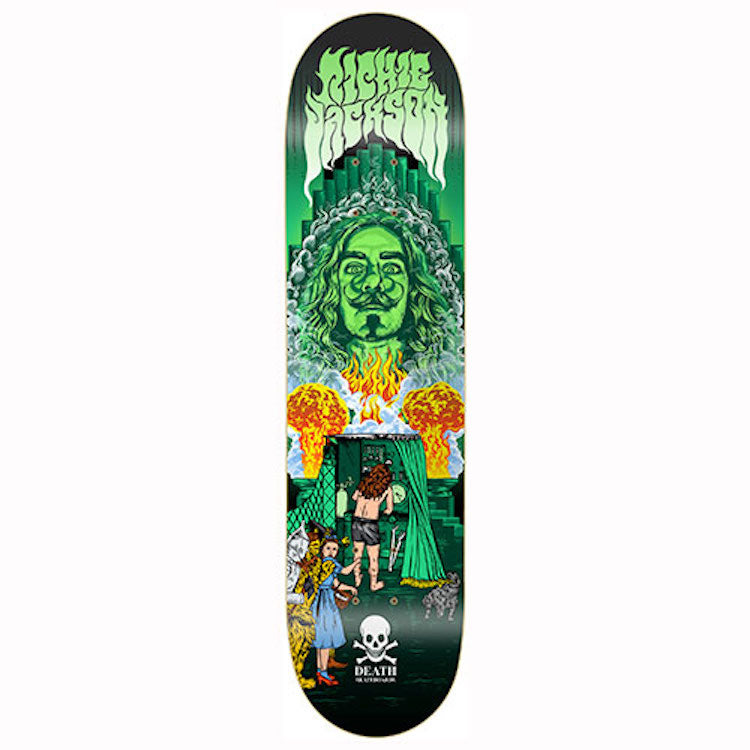 Death Skateboards Richie Jackson Smoke and Mirrors Skateboard Deck 8.25