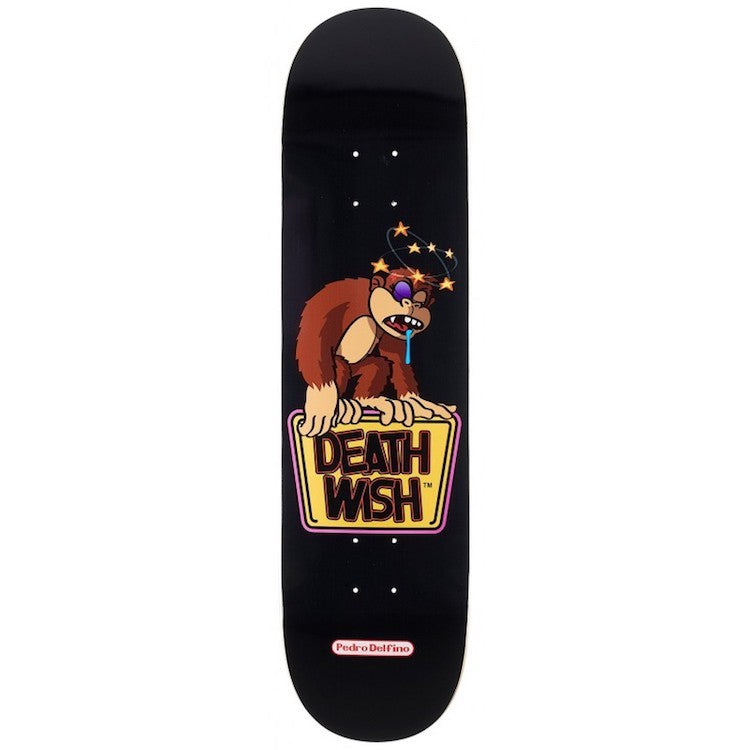 Deathwish Skateboards Delfino Knocked Out Skateboard Deck 8.125