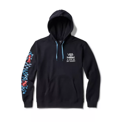 Vans Krooked By Natas For Ray Barbee Pullover Hoody Black