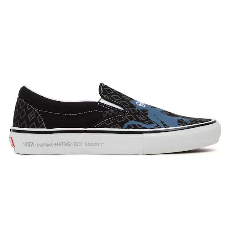Vans Krooked By Natas For Ray Barbee Skate Slip On Shoes