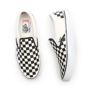 Vans Skate Checkerboard Slip-On Black/Off White Shoes