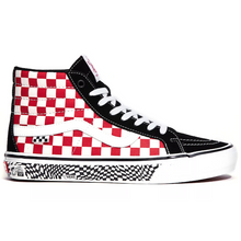 Vans Skate Sk8 Hi Reissue Grosso '84 Blk/Red Check Shoes