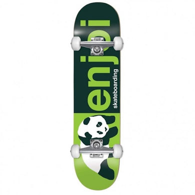 Enjoi Skateboards Half And Half Green Complete Skateboard 8
