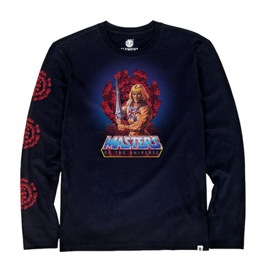 Element Masters Of The Universe He-Man Long Sleeve T-Shirt Black