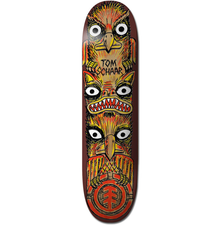 Element FOS Totem Shaar Skateboard Deck 8.3