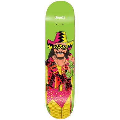 Enjoi Skateboards Deedz Body Slam R7 Green Skateboard Deck 9