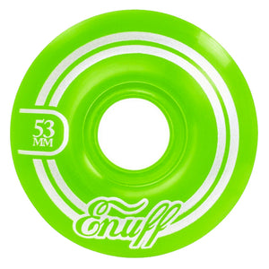 Enuff Skateboards Refresher 2 Green Skateboard Wheels 55d 53mm