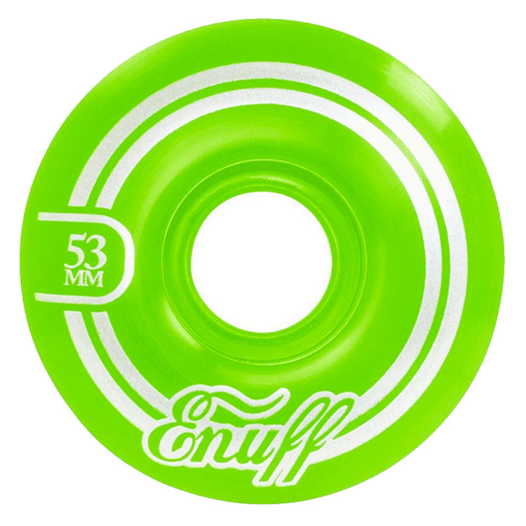 Enuff Skateboards Refresher 2 Green Skateboard Wheels 55d 53mm