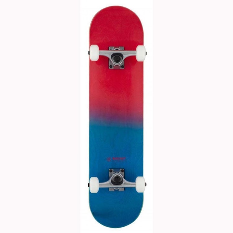 Rocket Skateboards Double Dipped Red Complete Skateboard 7.5