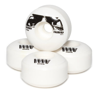 Wayward Wheels Pro Formula Benny Fairfax Funnel Cut Skateboard Wheels 101a 54mm