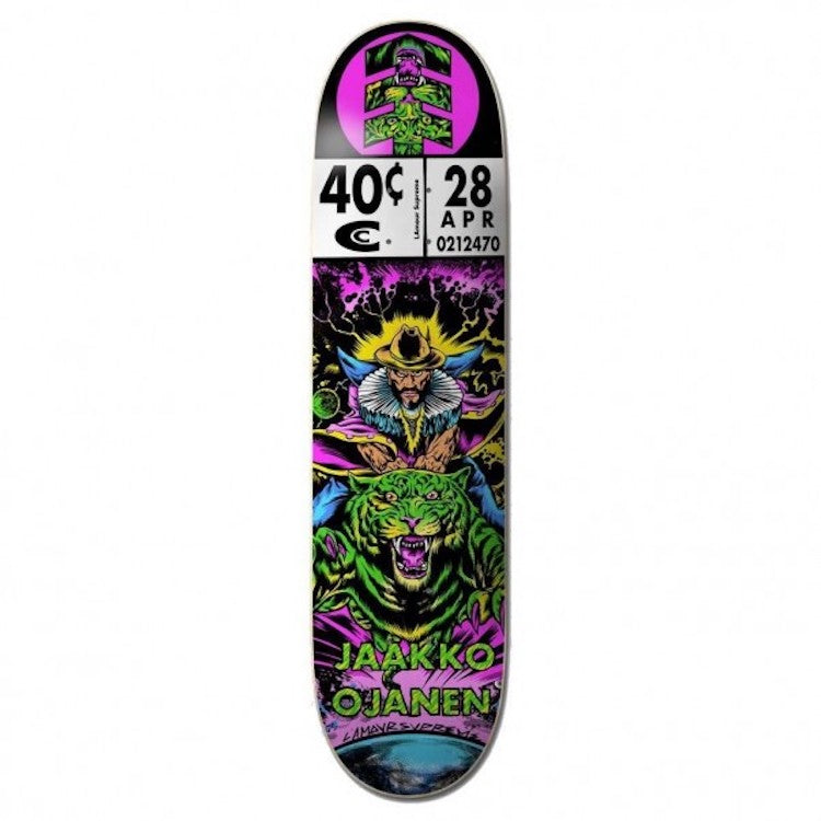 Element Jaakko L'More Supreme Cosmic TRVL Skateboard Deck 8.38