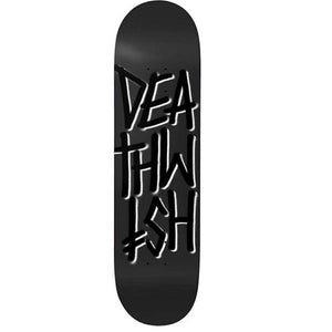 Deathwish Skateboards Deathstack Black/Black Skateboard Deck 8.475"