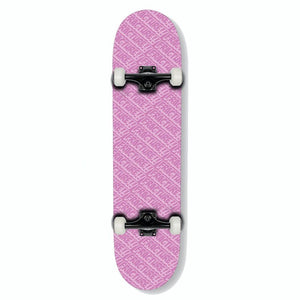 Fracture Skateboards All Over Comic Pink Complete Skateboard 7.75"