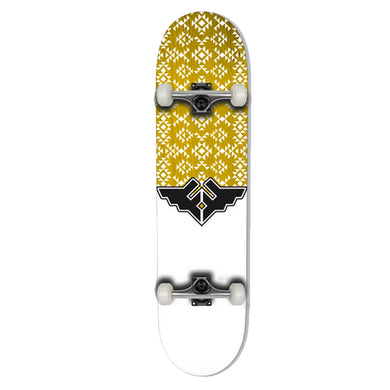 Fracture Skateboards Wings V3 Yellow Complete Skateboard 8