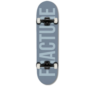 Fracture Skateboards Fade Grey Complete Skateboard 8.25"