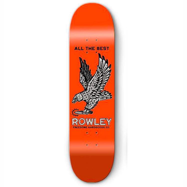 Free Dome Rowley Eagle Skateboard Deck 8.32
