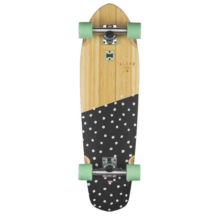 Globe Big Blazer Bamboo/Dotted Complete Skateboard Cruiser 9.125