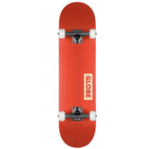 Globe Goodstock Red Complete Skateboard 7.75"