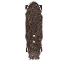 Globe Sun City Black Burle/White Pearl Complete Skateboard Cruiser 9" x 30"