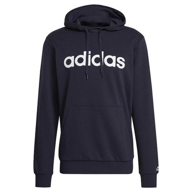 Adidas Skateboarding Essentials Linear Logo Pullover Hoodie Sweatshirt Black